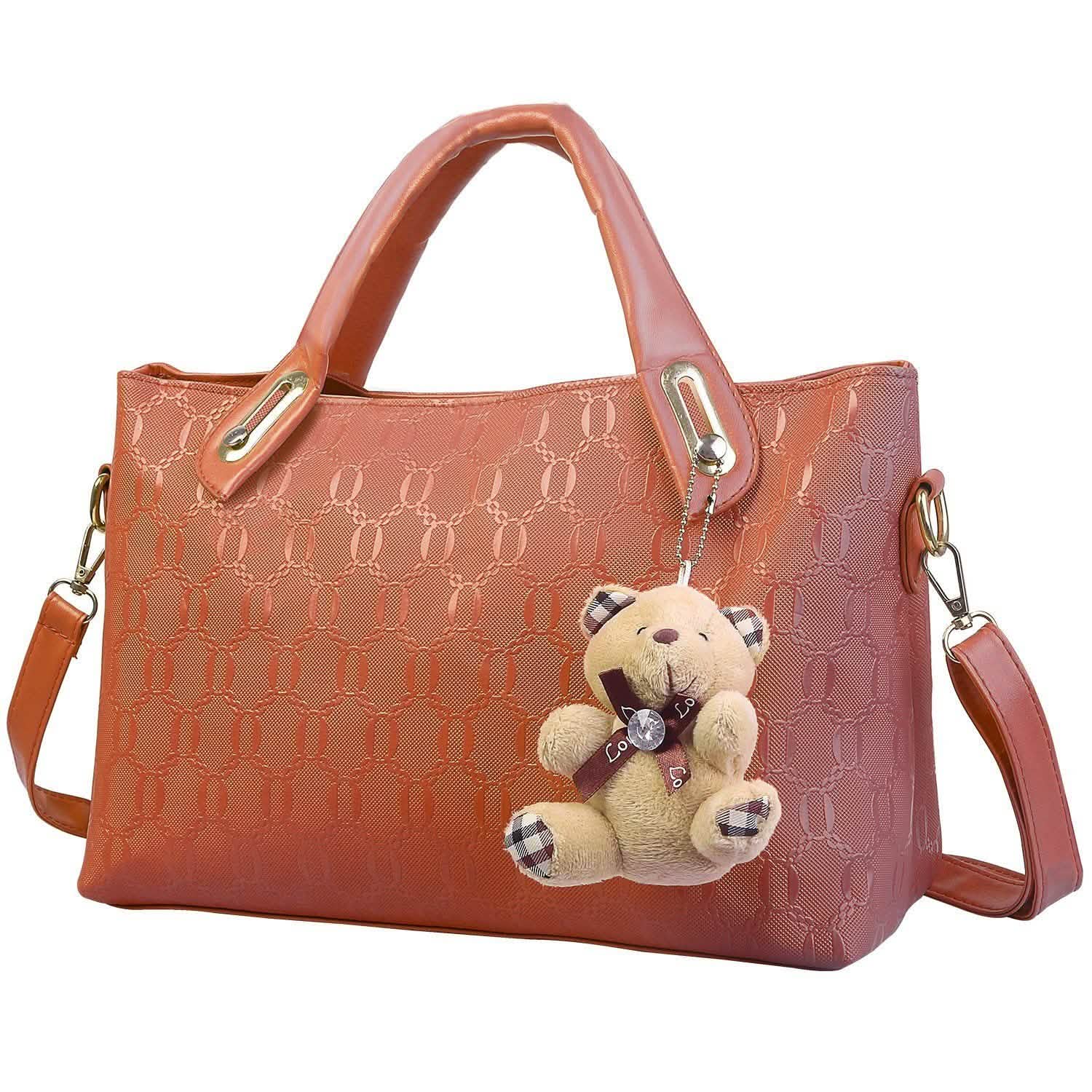 4-Pieces: Women Leather Handbag DailySale