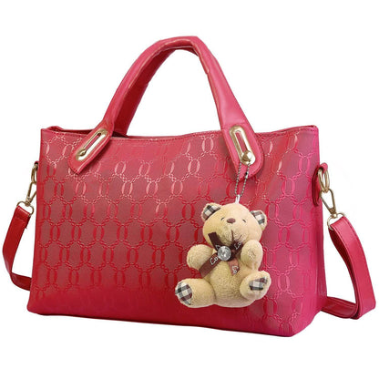 4-Pieces: Women Leather Handbag DailySale
