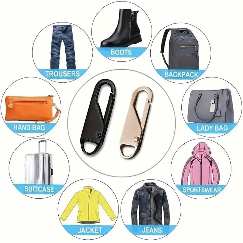 4-Pieces: Zipper Pull Replacements DailySale
