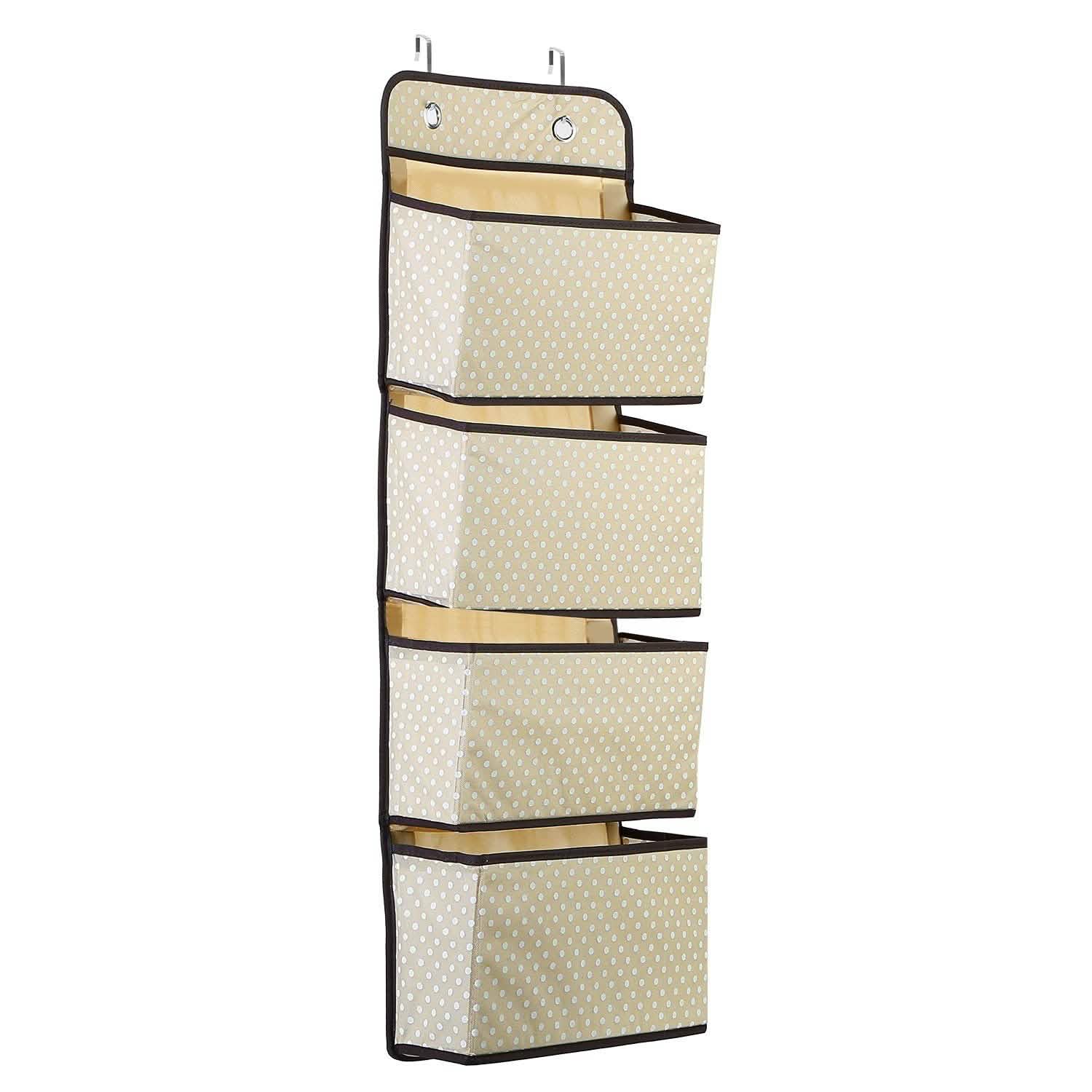 4-Pockets Wall Mount Closet Storage Organizer DailySale