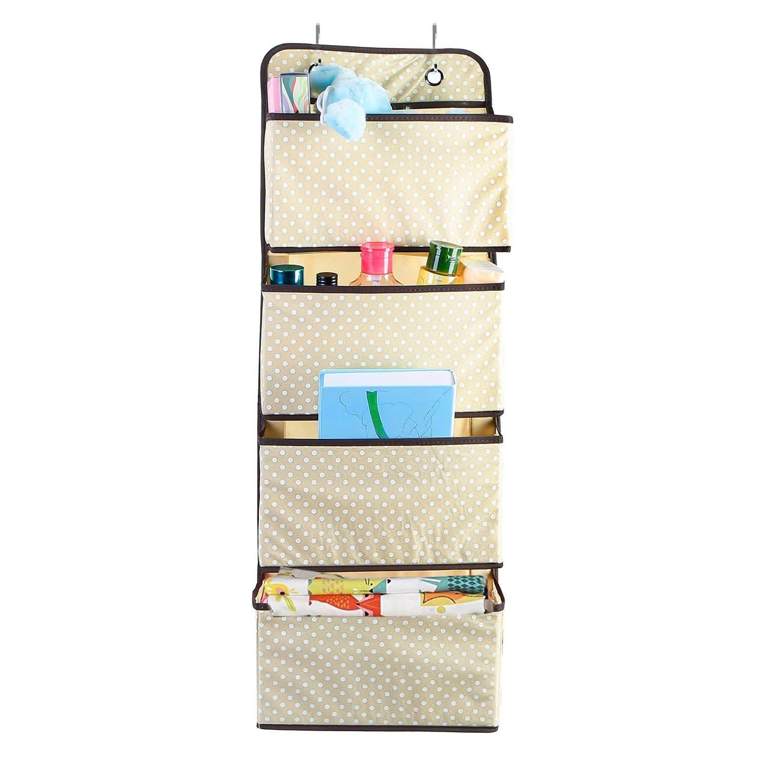 4-Pockets Wall Mount Closet Storage Organizer DailySale