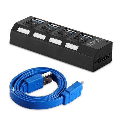 4 Port USB 3.0 Hub High Speed Adapter DailySale