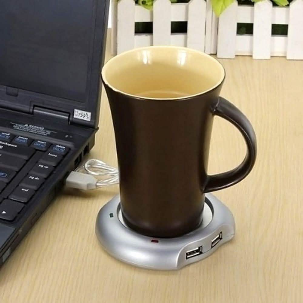 4 Port USB Hub Cup Warmer DailySale