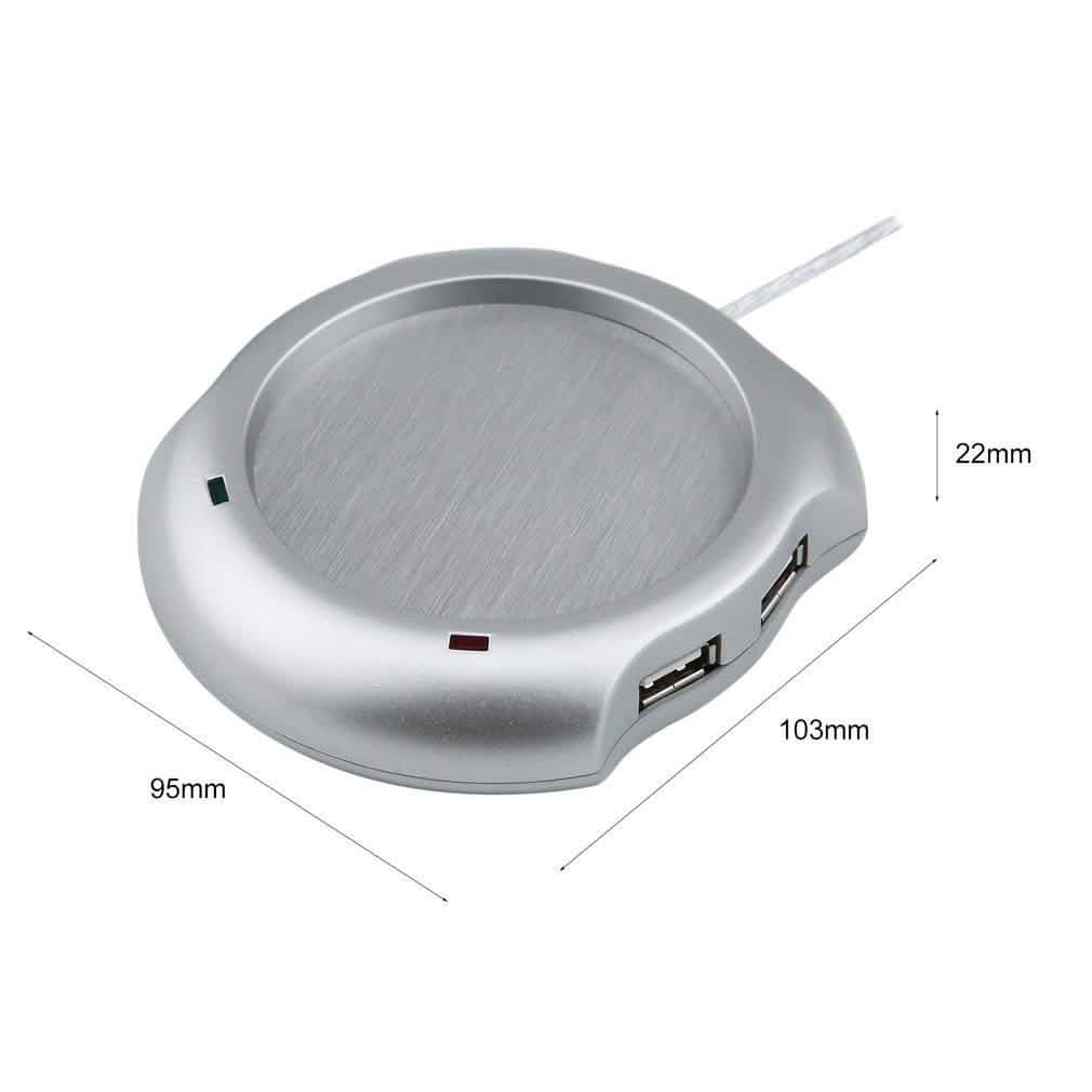 4 Port USB Hub Cup Warmer DailySale
