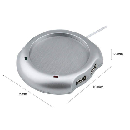 4 Port USB Hub Cup Warmer DailySale