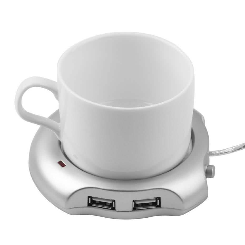 4 Port USB Hub Cup Warmer DailySale