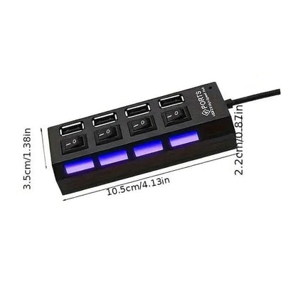 4-Port USB Switch Universal Hub DailySale