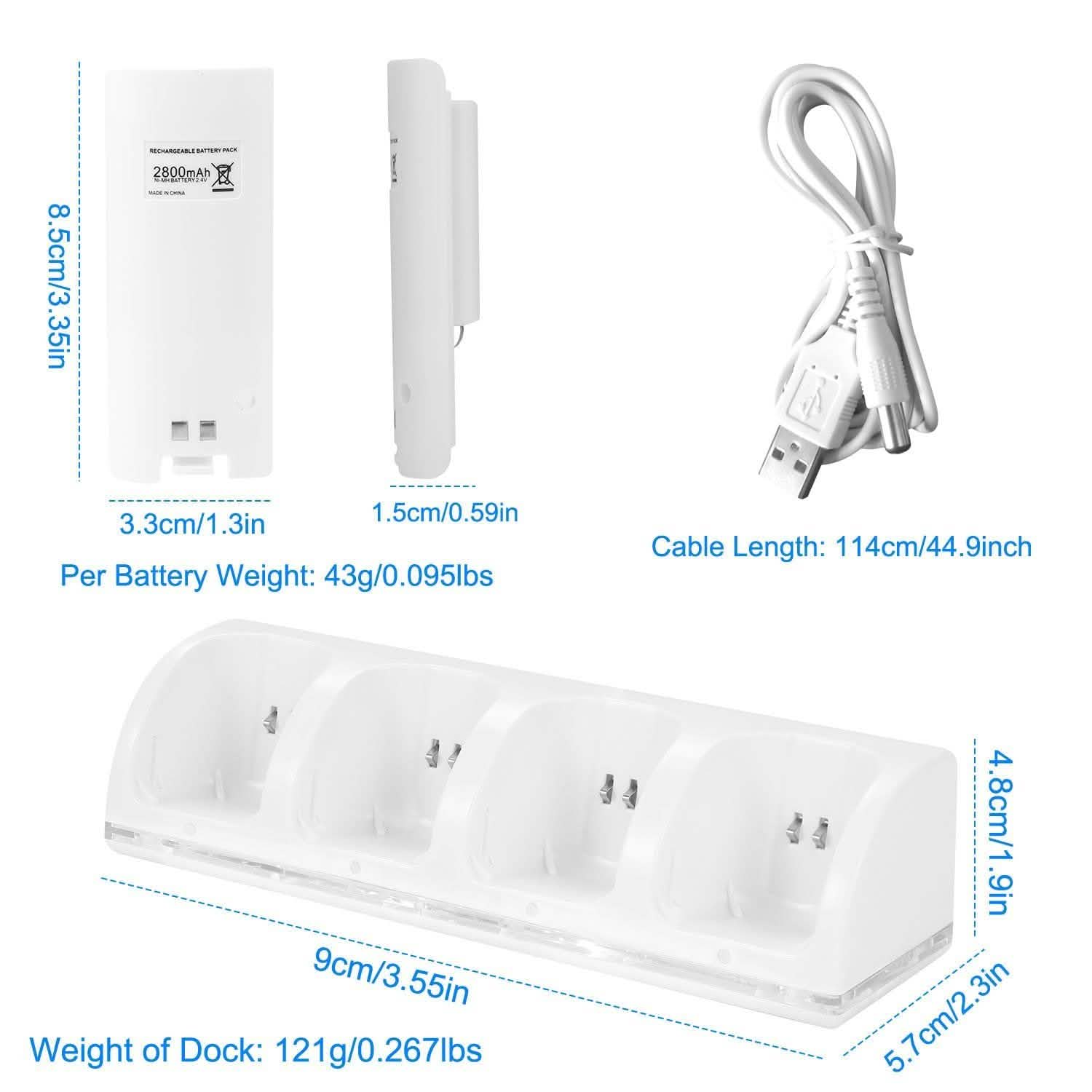4 Remotes Charging Dock DailySale