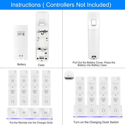 4 Remotes Charging Dock DailySale