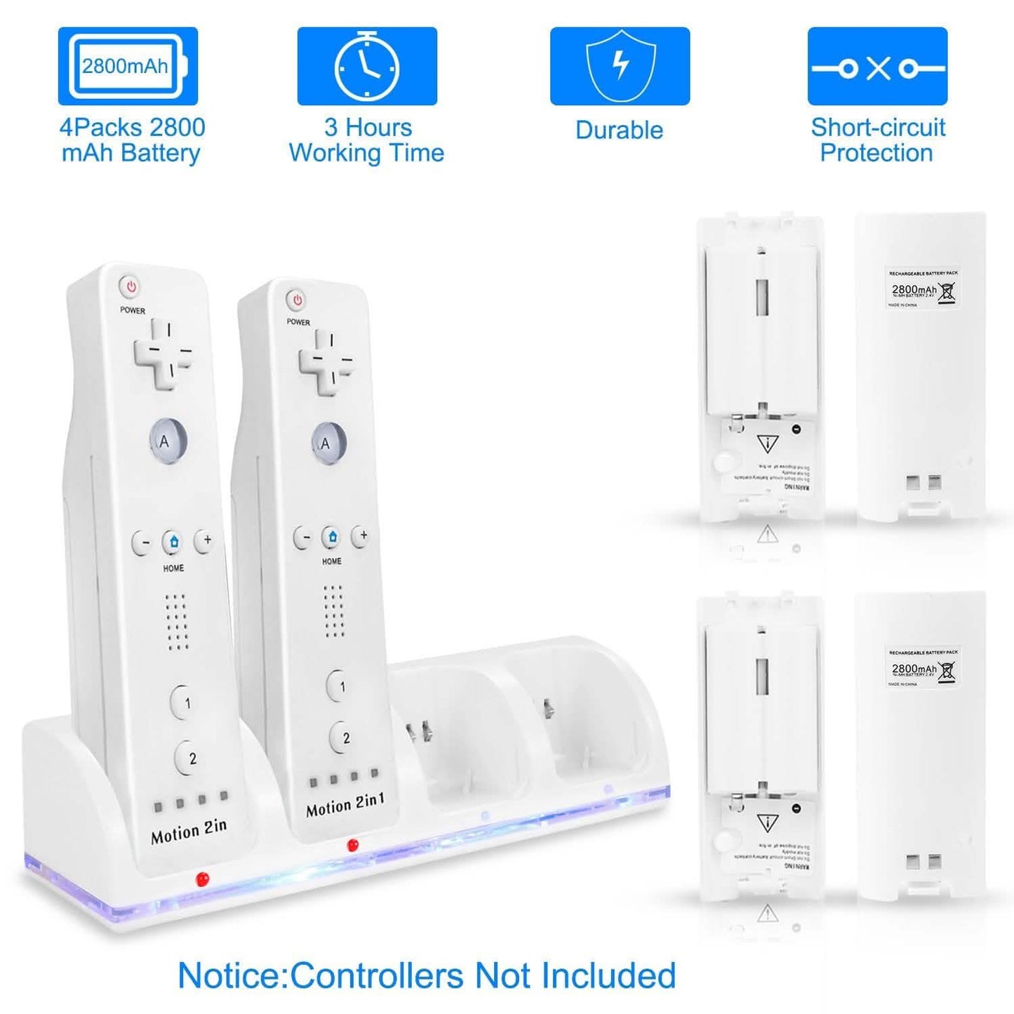 4 Remotes Charging Dock DailySale