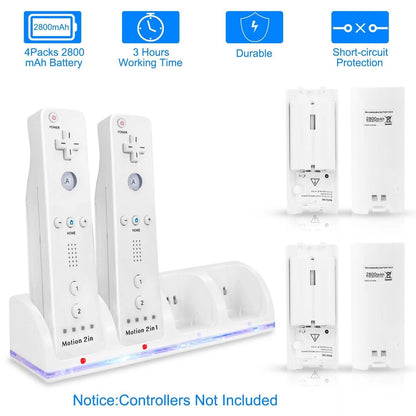 4 Remotes Charging Dock DailySale