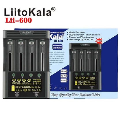 4 Slots Independent Charging Battery Charger DailySale