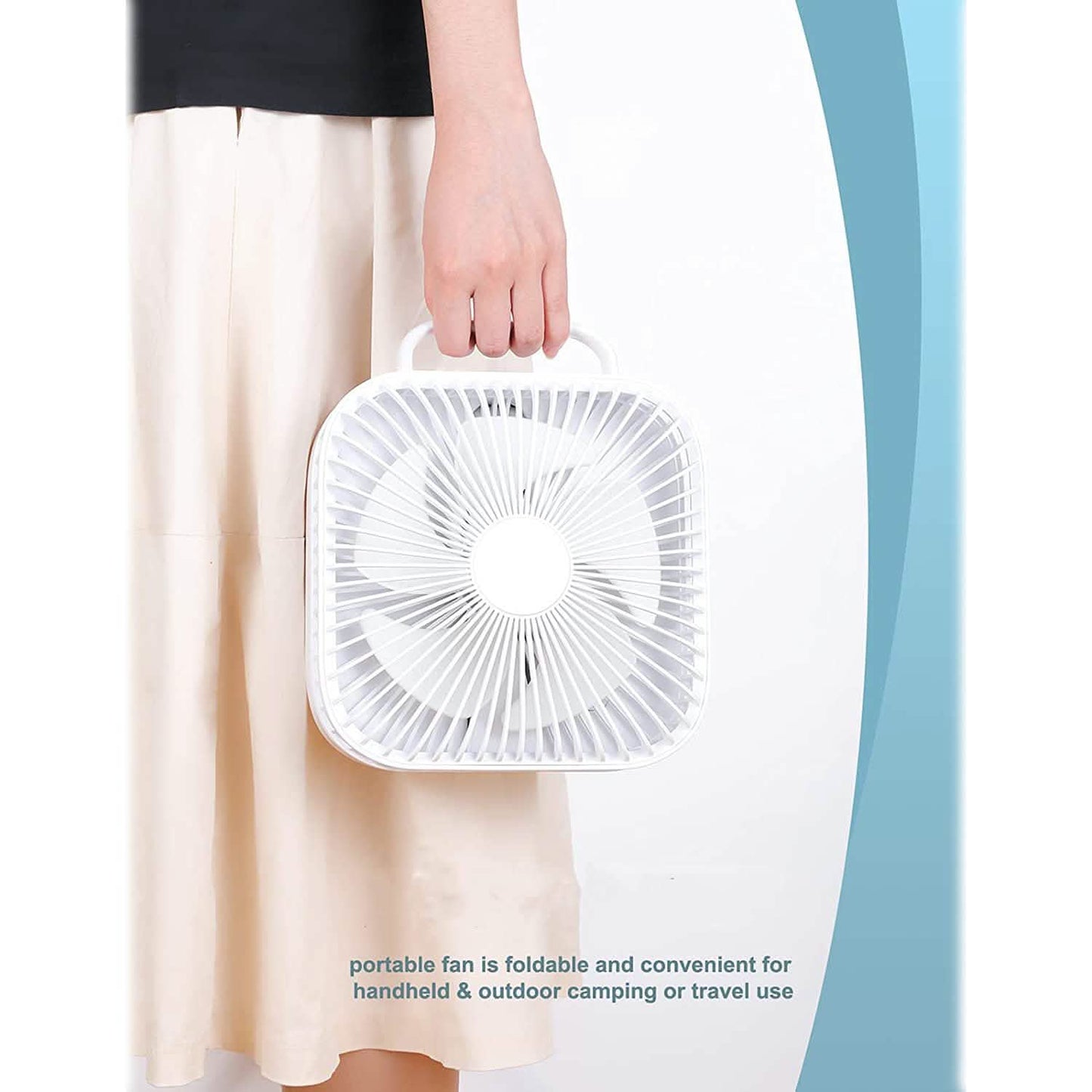 4 Speeds Portable Foldaway Fan DailySale