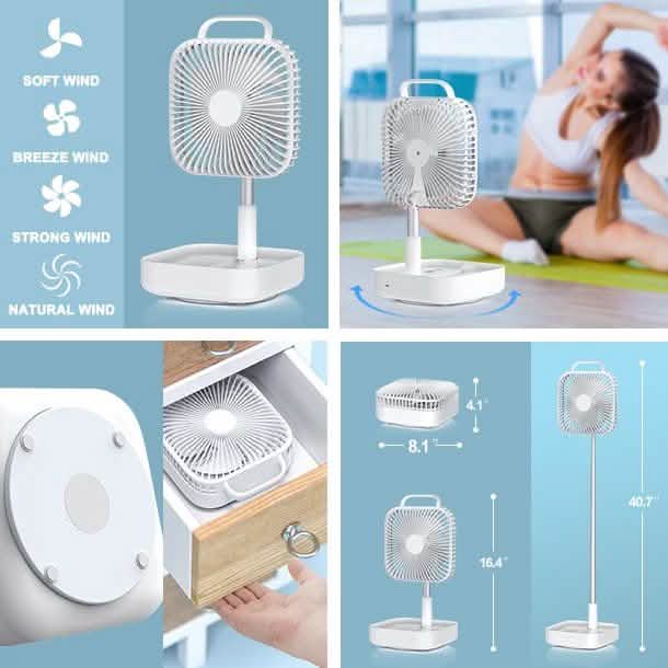 4 Speeds Portable Foldaway Fan DailySale