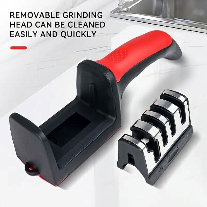 4 Stages Professional Kitchen Knife Sharpener Tool DailySale