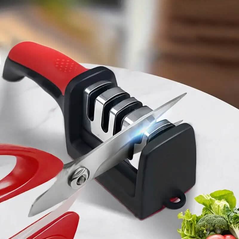 4 Stages Professional Kitchen Knife Sharpener Tool DailySale