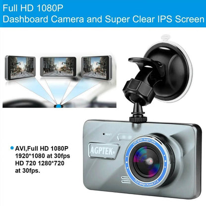 4" Vehicle 1080P Car Dashboard DVR Camera Video Recorder G-Sensor Dash Cam DailySale