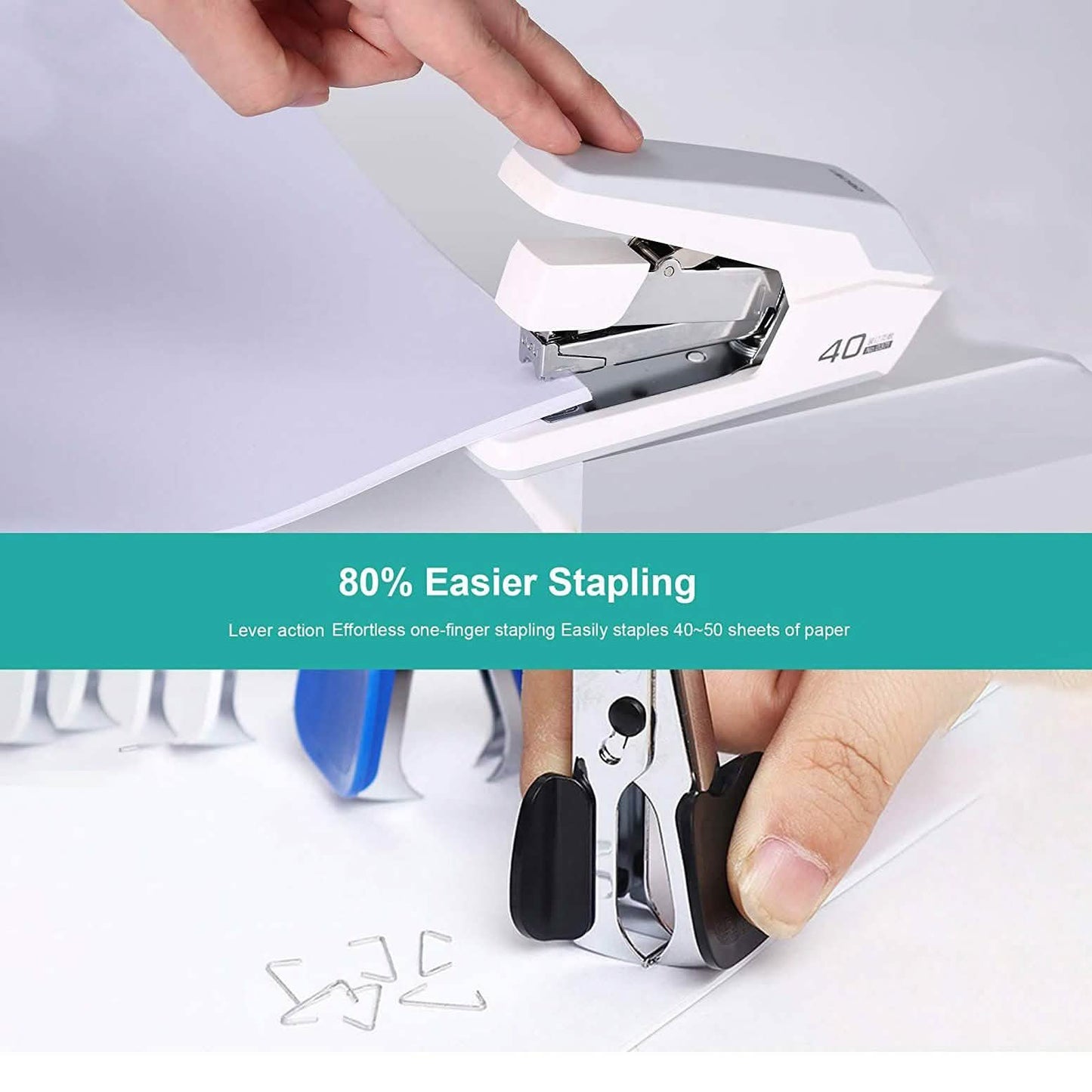 40-50 Sheet Capacity Desktop Staple DailySale