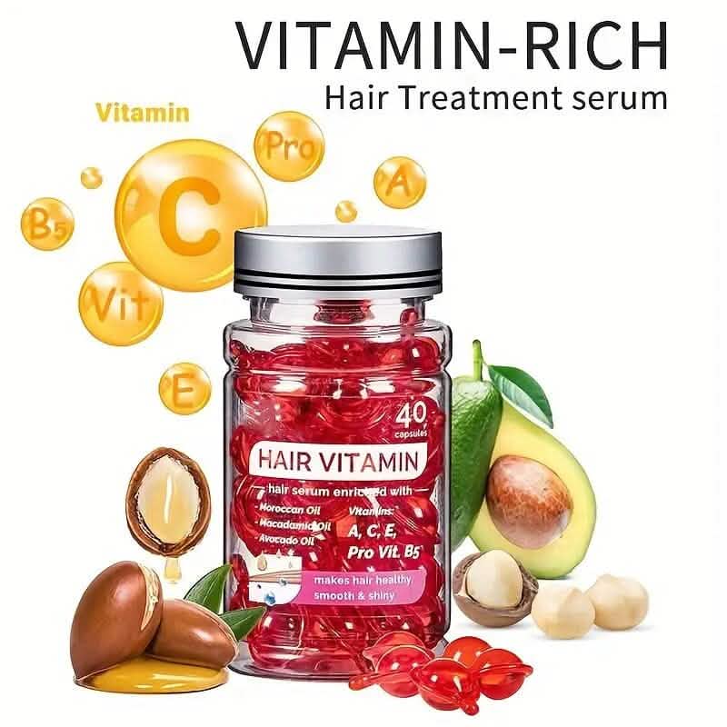 40 Capsules Hair Treatment Serum DailySale