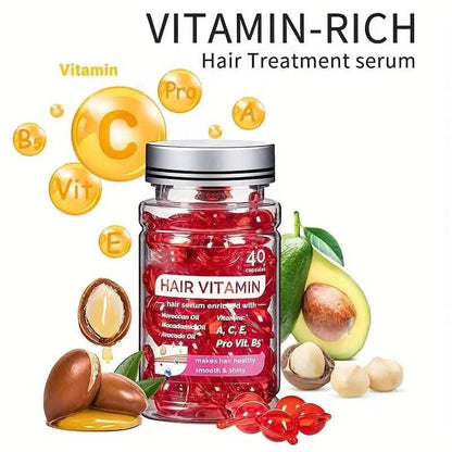 40 Capsules Hair Treatment Serum DailySale