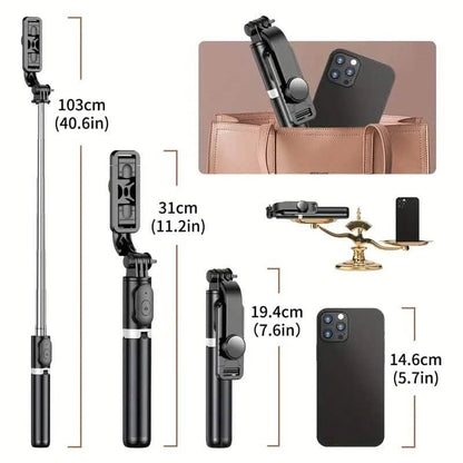 40" Cell Phone Extendable Selfie Stick Tripod DailySale