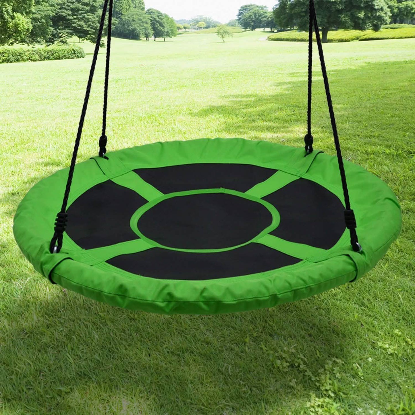 40" Flying Saucer Tree Swing Chair Kids Round Hanging Rope Seat DailySale