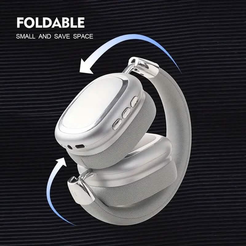 40-Hour Long-Lasting Wireless Noise-Cancelling Headphones DailySale