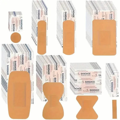 40-Pack: Adhesive Bandages, Assorted Waterproof Breathable Sterile Strips with Non-Stick Pad DailySale