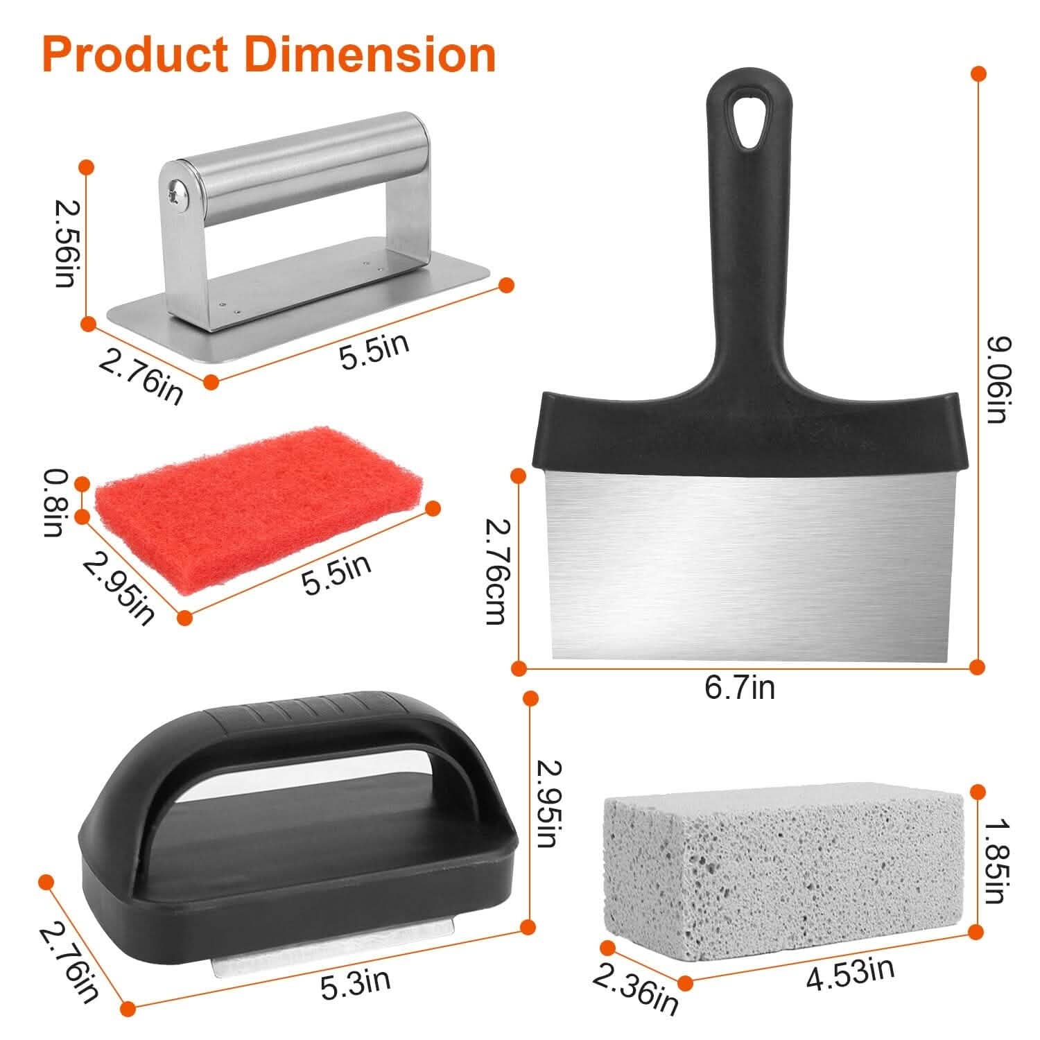 40-Piece: Griddle Cleaning Kit for Blackstone DailySale