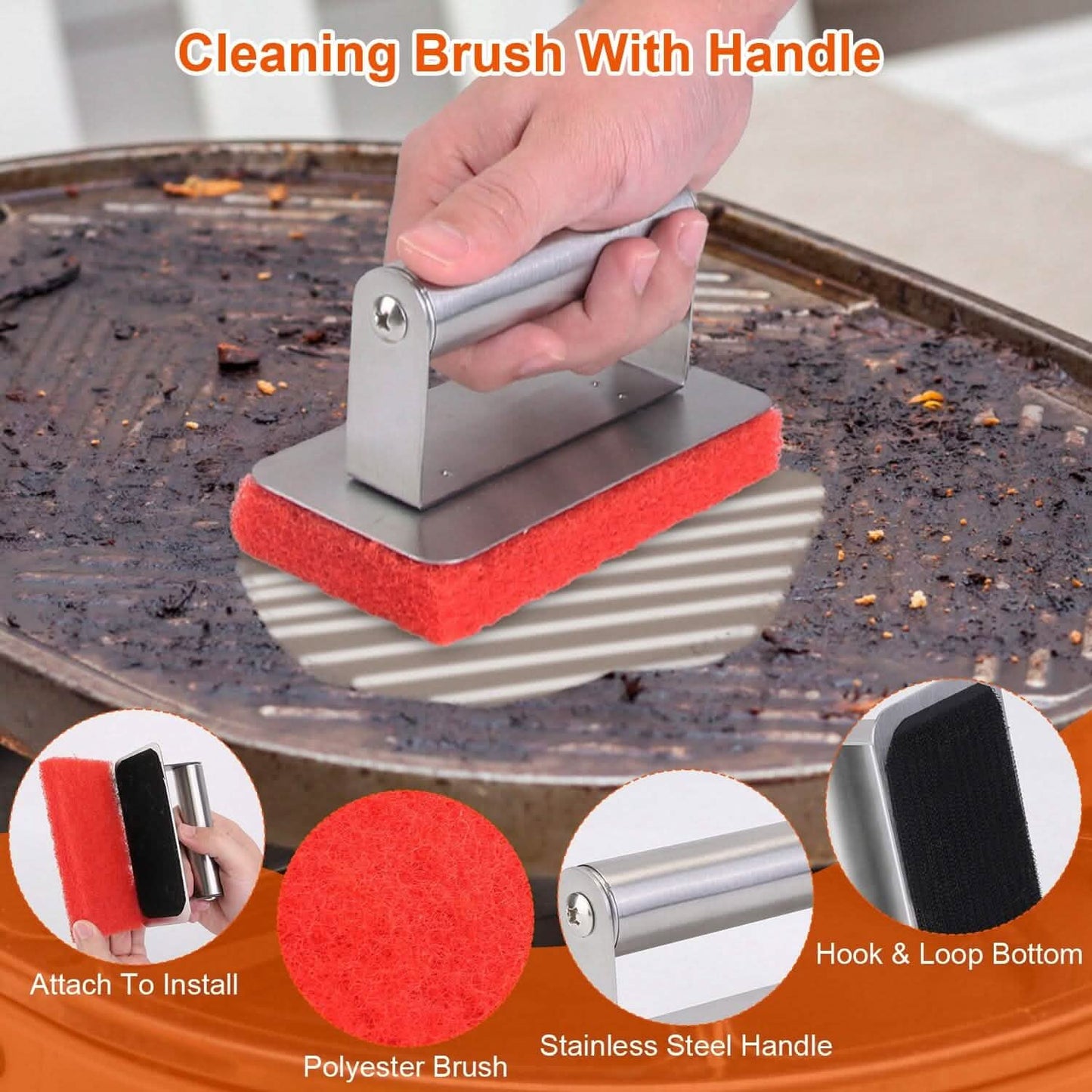 40-Piece: Griddle Cleaning Kit for Blackstone DailySale