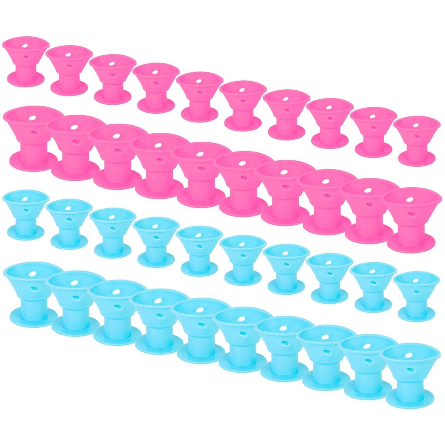 40-Piece: Silicon Hair Curler DailySale