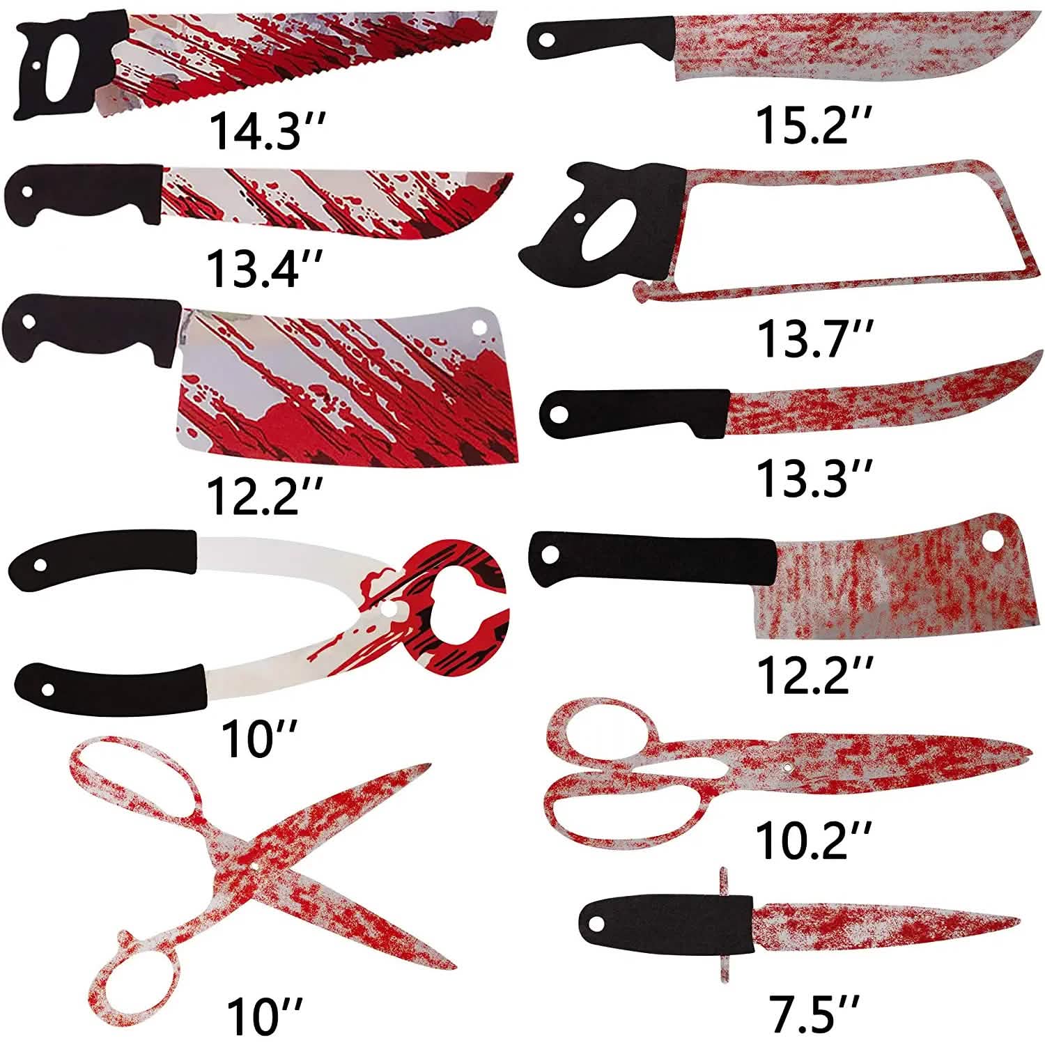 40-Pieces Set: Halloween Moon Ship Bloody Wreath Banners DailySale