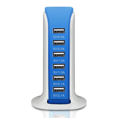 40-Watt 6-Port USB Charging Station for Smart Phones and Tablets DailySale