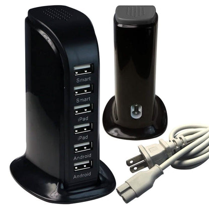40 Watt 6-Port USB Power Charging Station DailySale
