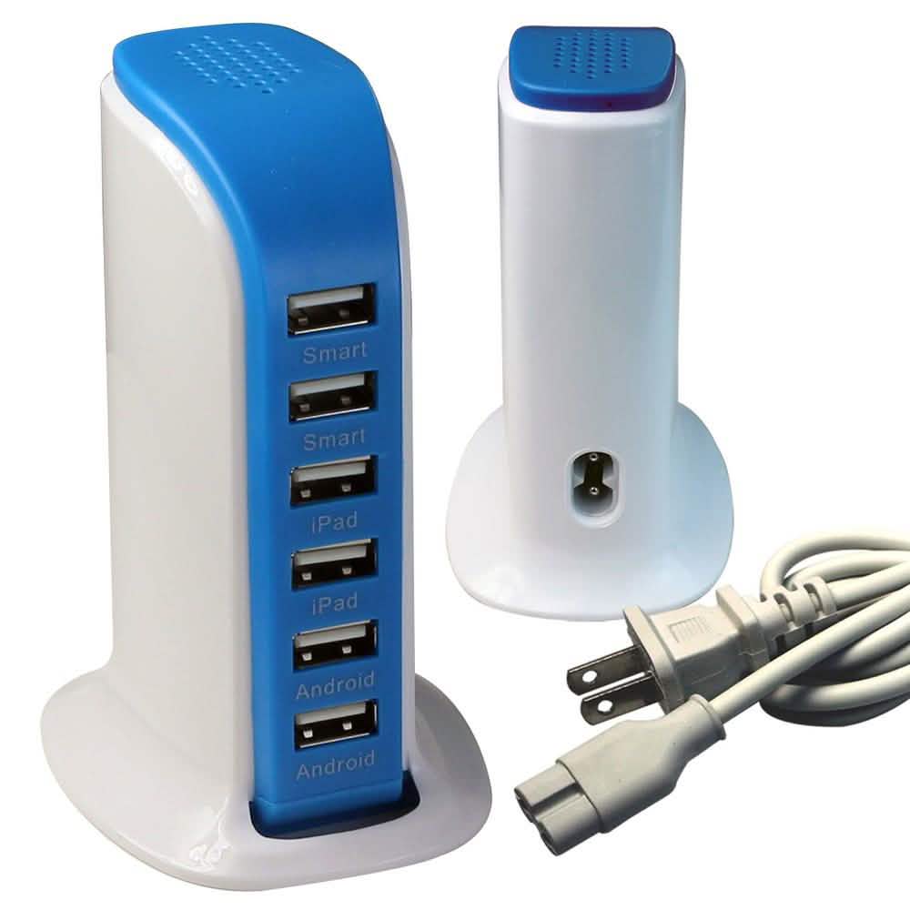 40 Watt 6-Port USB Power Charging Station DailySale