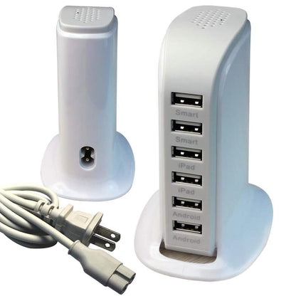 40 Watt 6-Port USB Power Charging Station DailySale