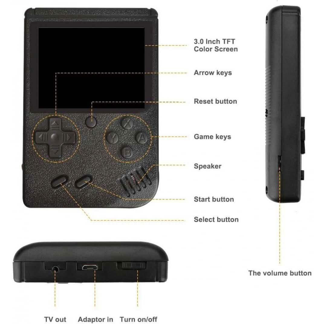 400-In-1 Handheld Portable Video Game Console DailySale