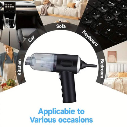 4000Pa Twin Turbine Motor Handheld Vacuum Cleaner DailySale