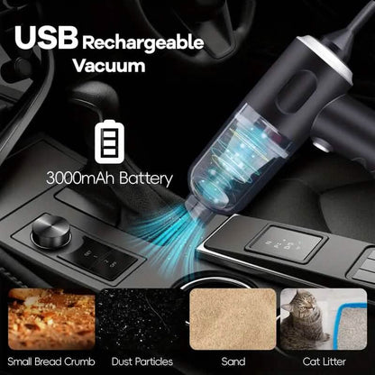 4000Pa Twin Turbine Motor Handheld Vacuum Cleaner DailySale