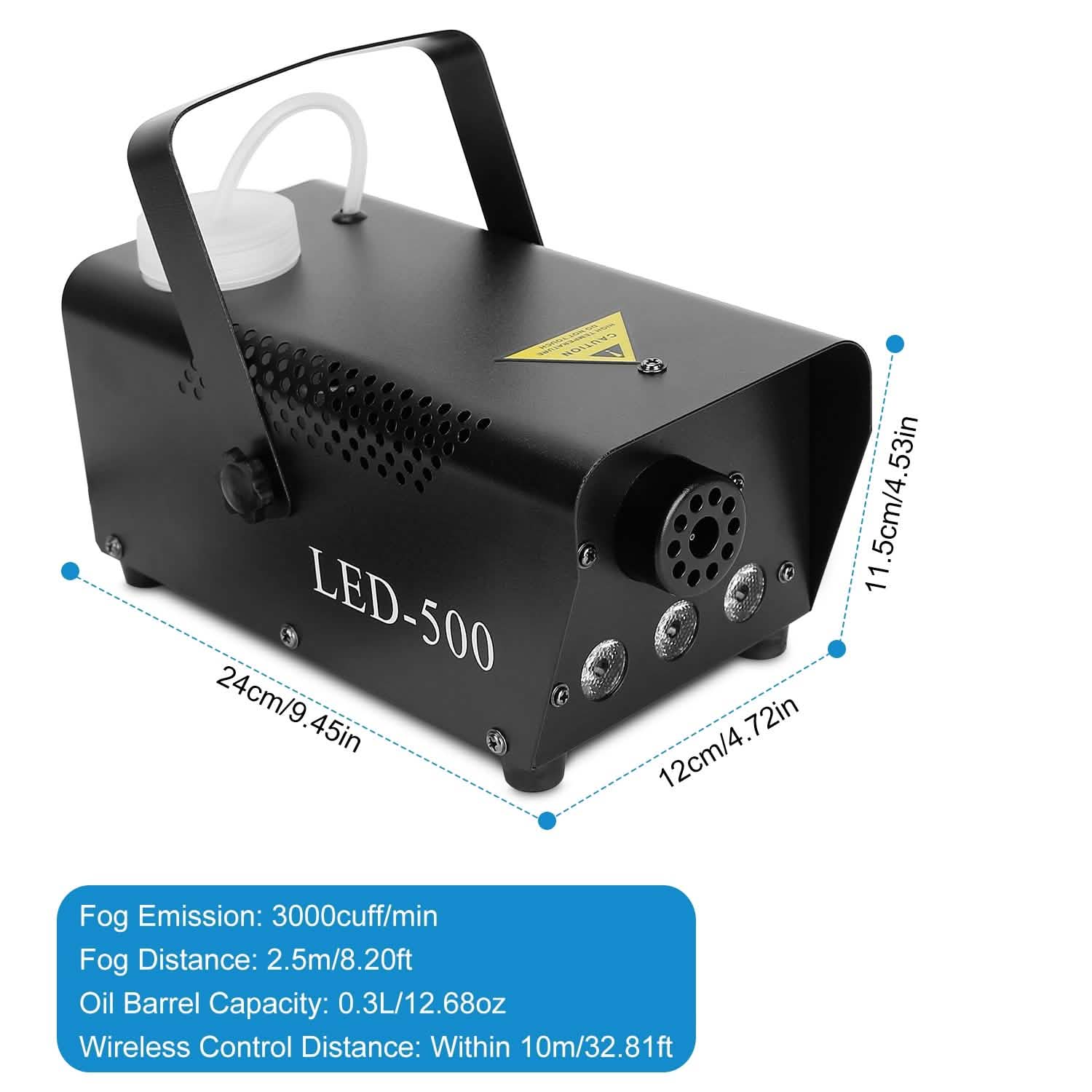 400W RGB LED Fog Machine DailySale