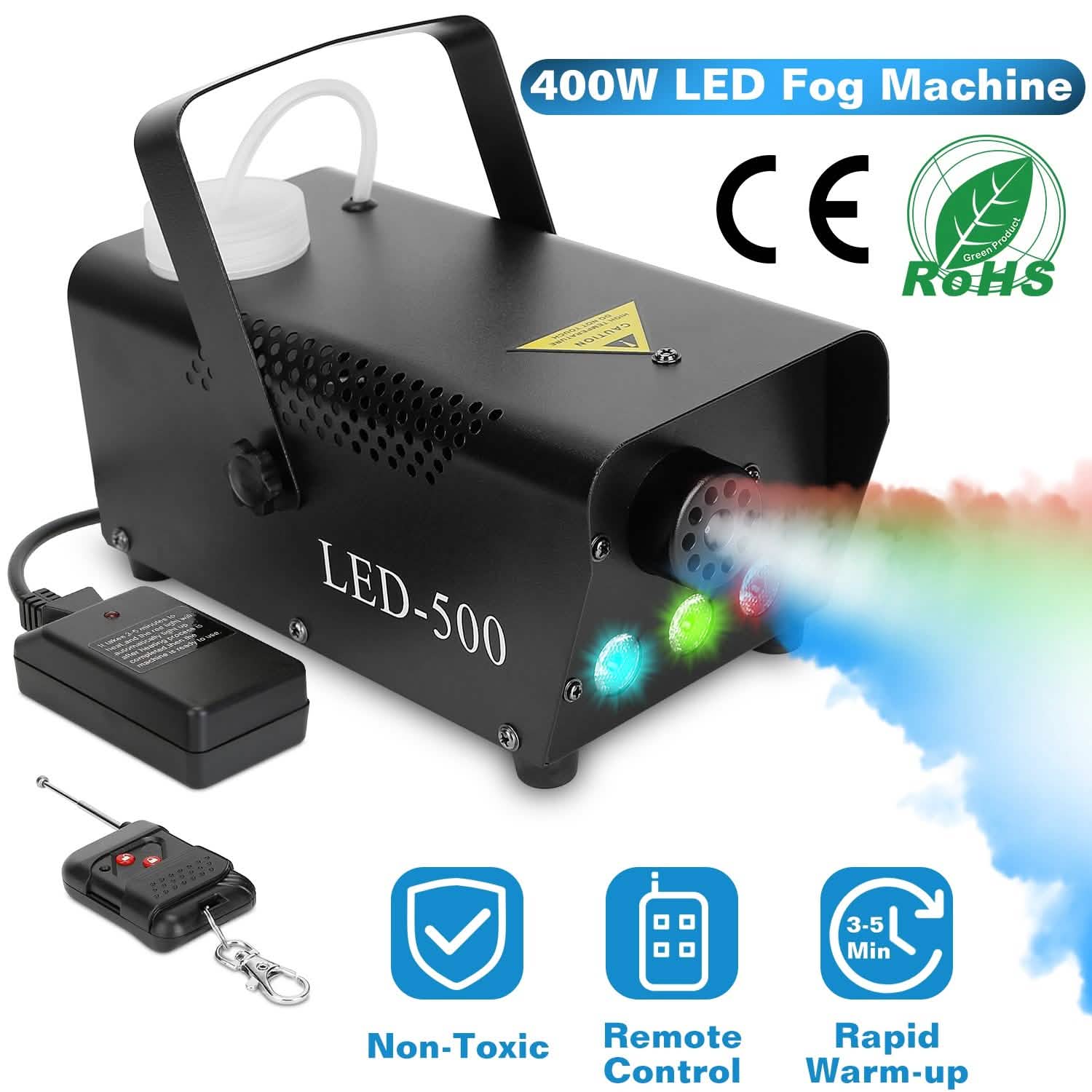 400W RGB LED Fog Machine DailySale