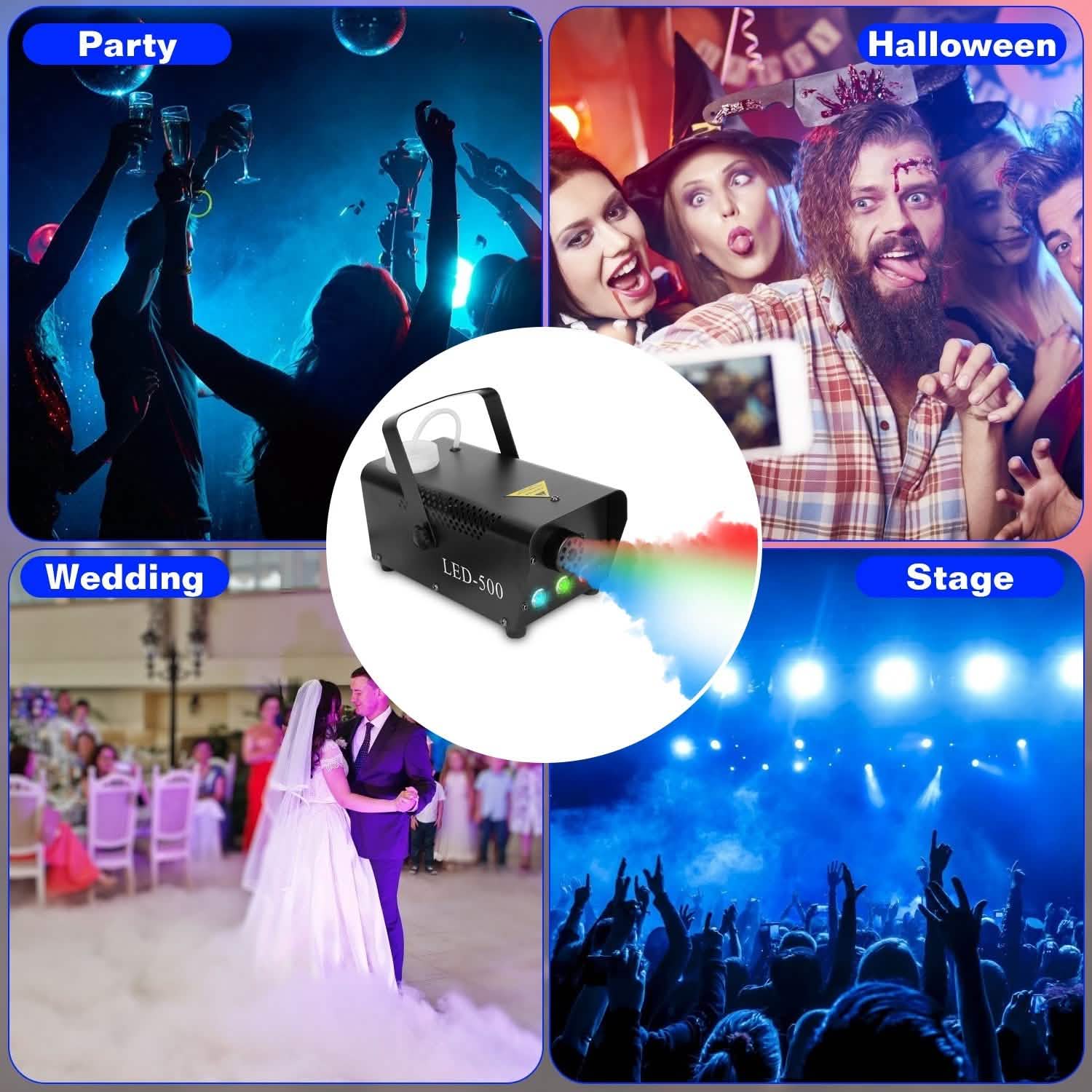 400W RGB LED Fog Machine DailySale