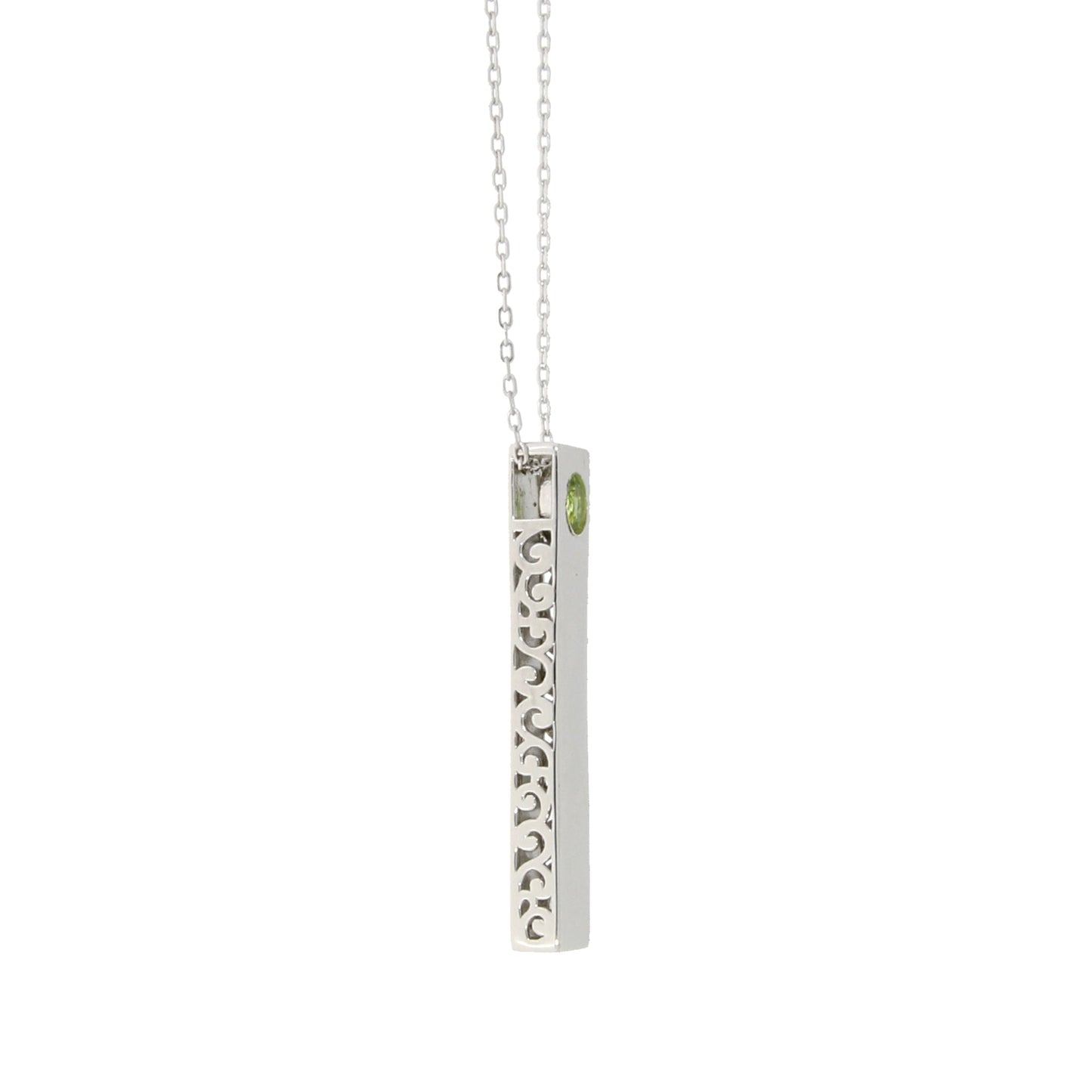 Genuine Peridot Fashion Pendants Sterling Silver Bids.com