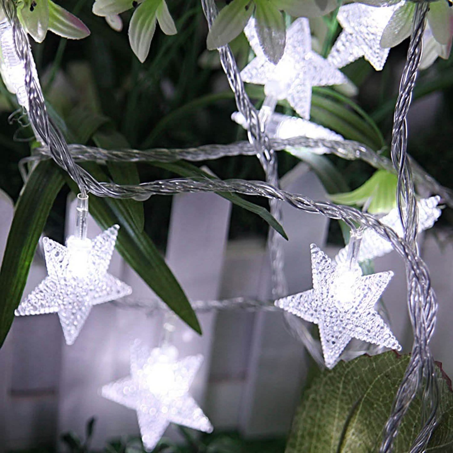 40-LED 13.12FT Star Fairy Lights DailySale