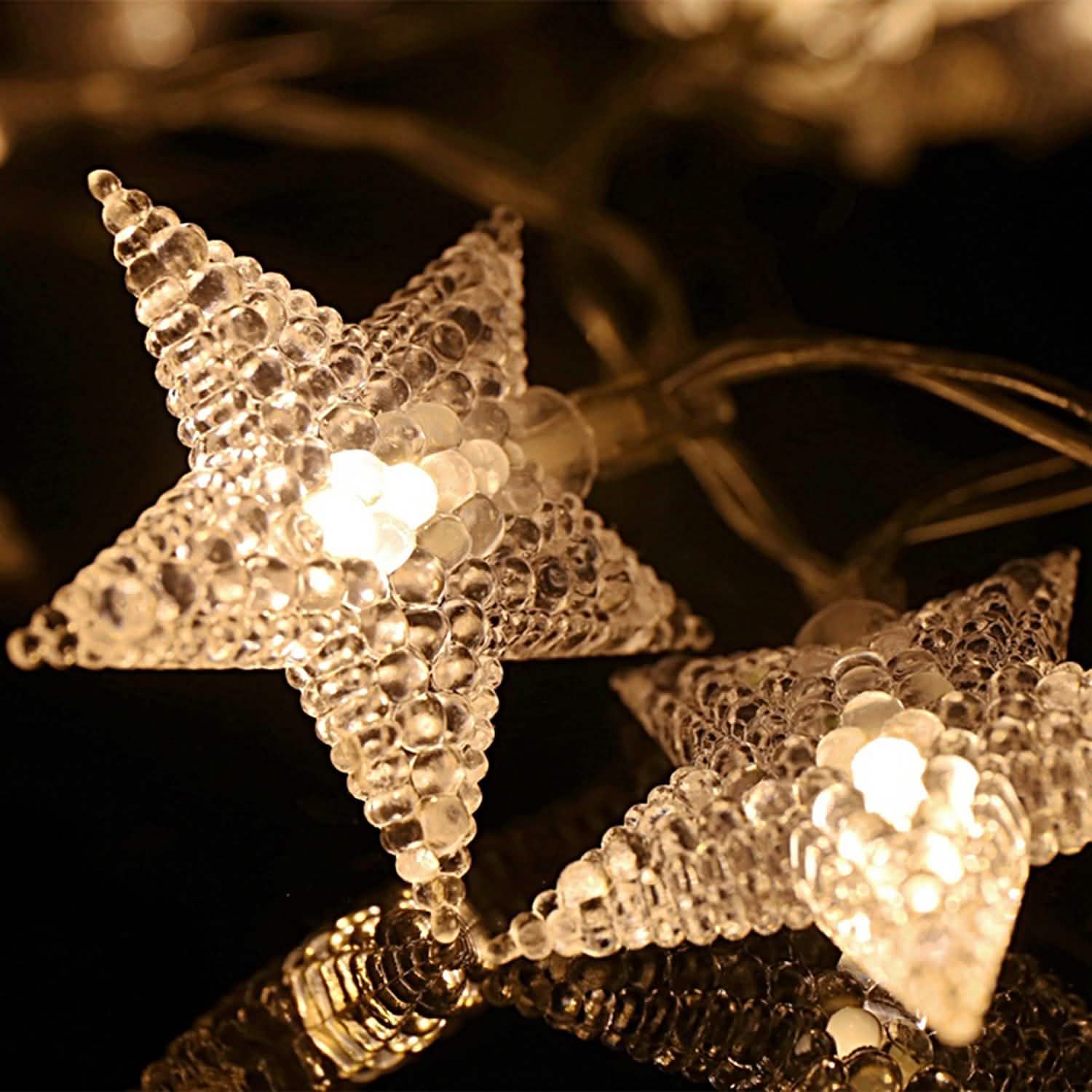 40-LED 13.12FT Star Fairy Lights DailySale