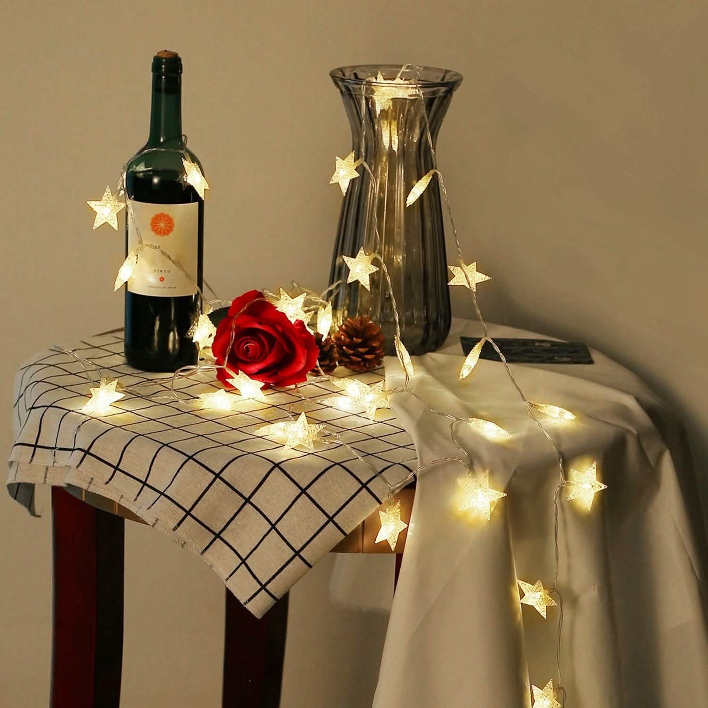 40-LED 13.12FT Star Fairy Lights DailySale