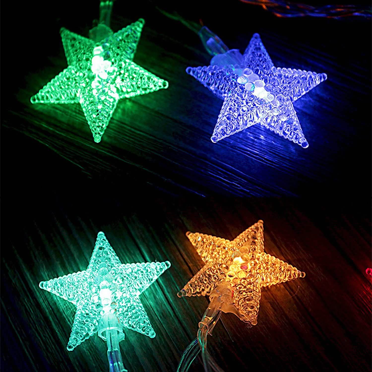 40-LED 13.12FT Star Fairy Lights DailySale