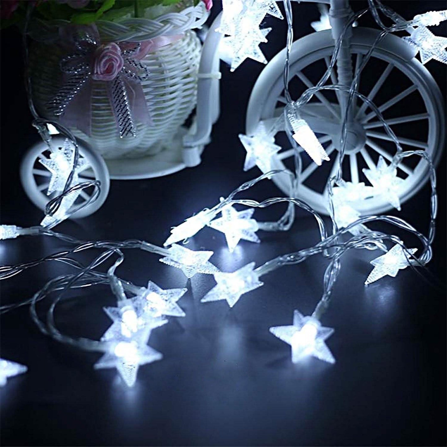 40-LED 13.12FT Star Fairy Lights DailySale