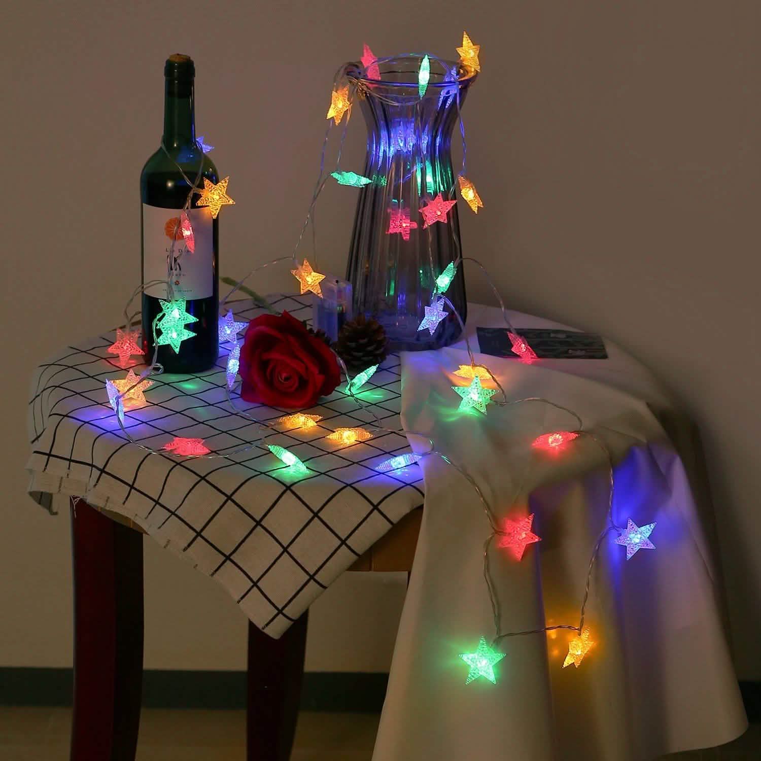 40-LED 13.12FT Star Fairy Lights DailySale