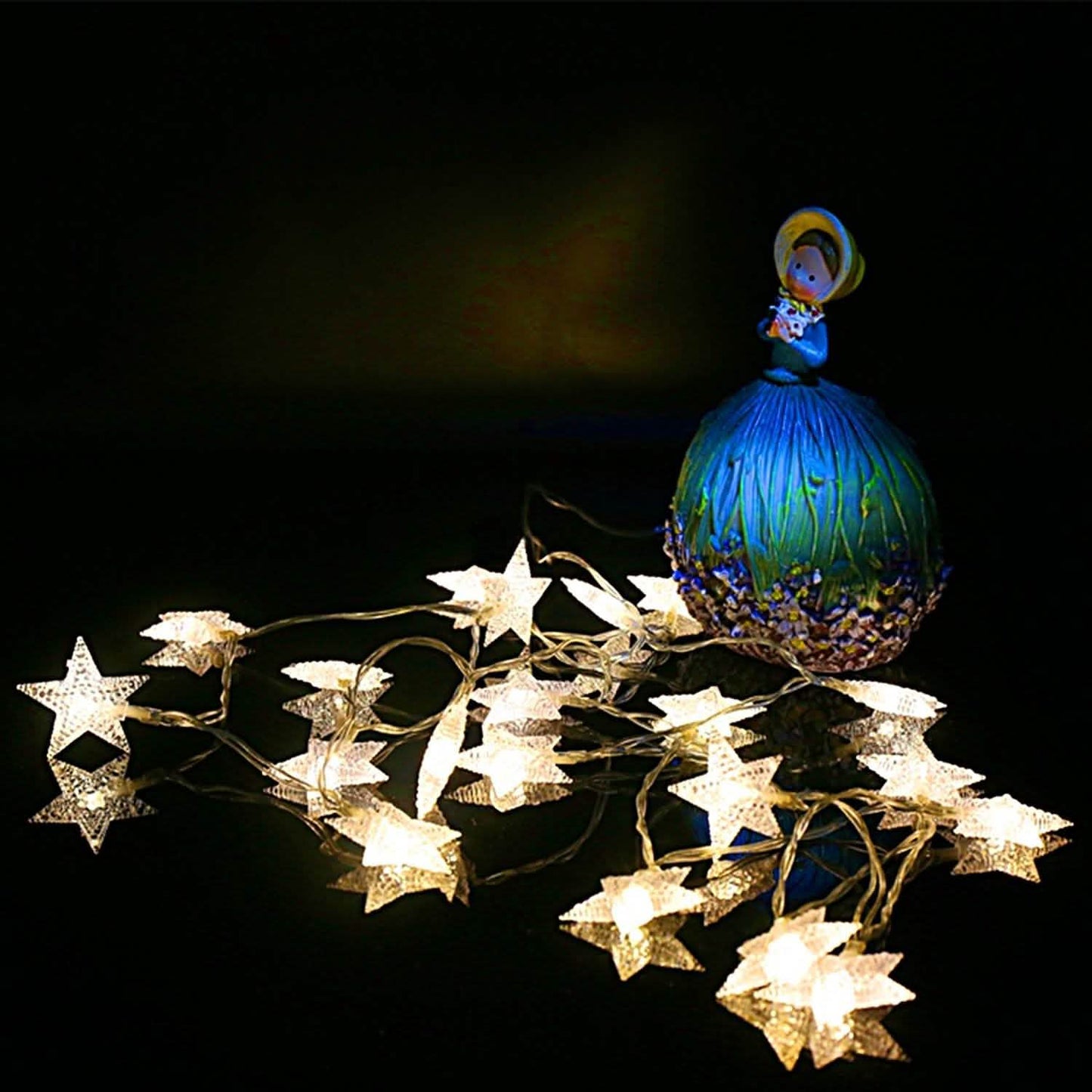 40-LED 13.12FT Star Fairy Lights DailySale